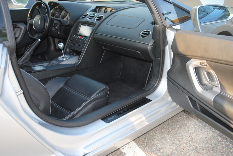 Technically we actually gained 1/4 in of leg room. We used OEM European carpet to cover the front of the sub box.