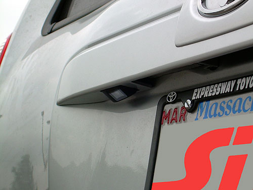 2006 Toyota 4Runner - A Pioneer camera was recessed into the rear shroud for an un-obtrusive look with great performance.
