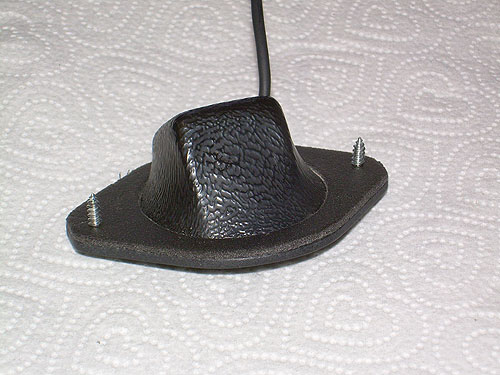 2000 Cadillac DHS - Once the camera, weather seal and mounting screws were installed, it looked like a factory piece.