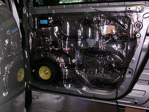 2006 Lexus RX 350 - When spending good money on a sound system, we recommend sound deadening, even in a luxury SUV. It's the only way to get your moneys worth.