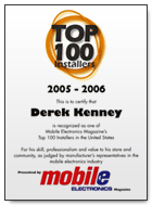 SIM awarded Top 100 Installer